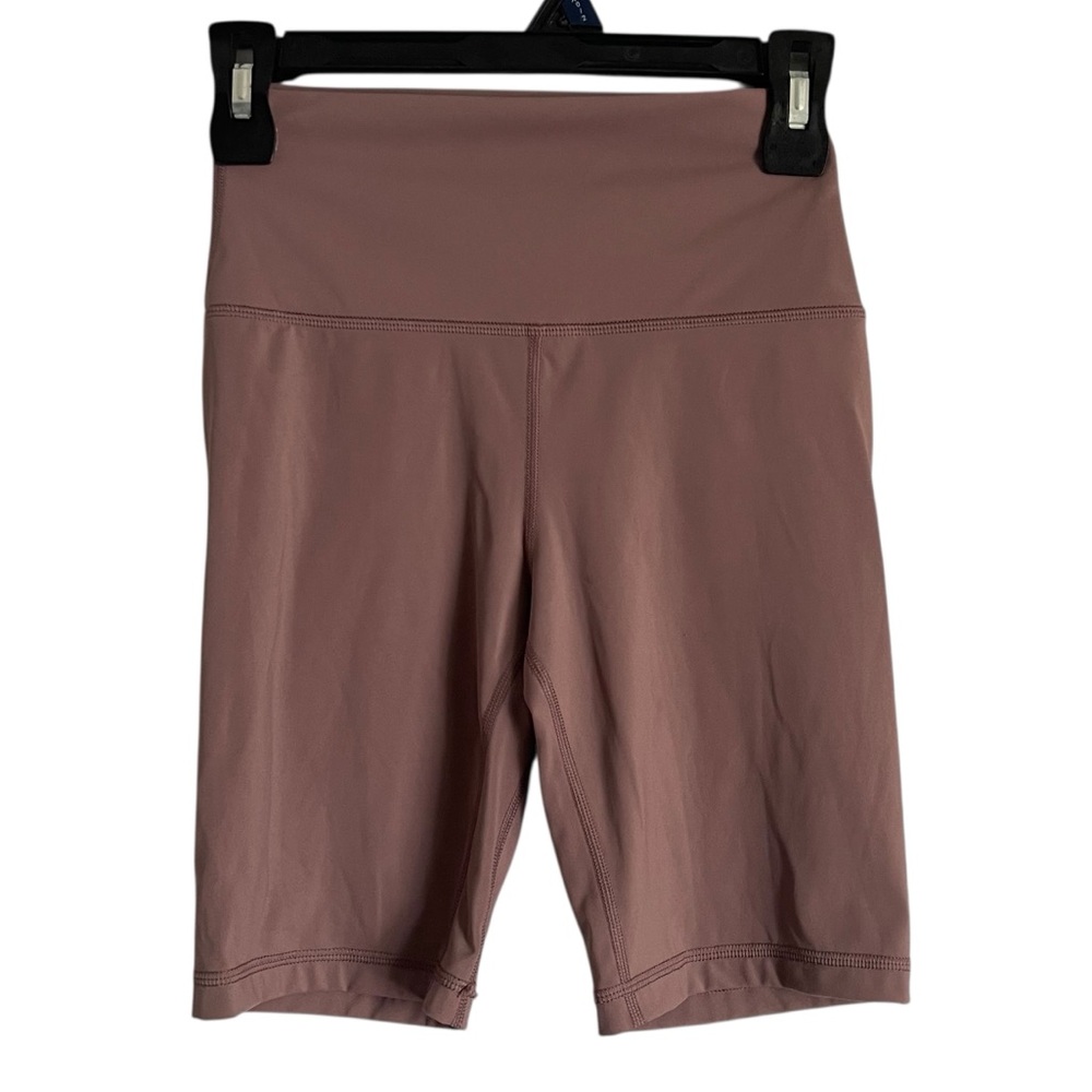 CRZ Yoga Stetch Yoga Athletic Shorts Mauve Sz XS 0-2 women’s High Waist